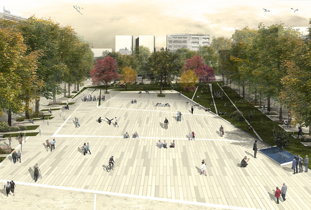 Αρχιτεκτονικός διαγωνισμός προσχεδίων για την ανάπλαση της πλατείας Ελευθερίας – Θεσσαλονίκη